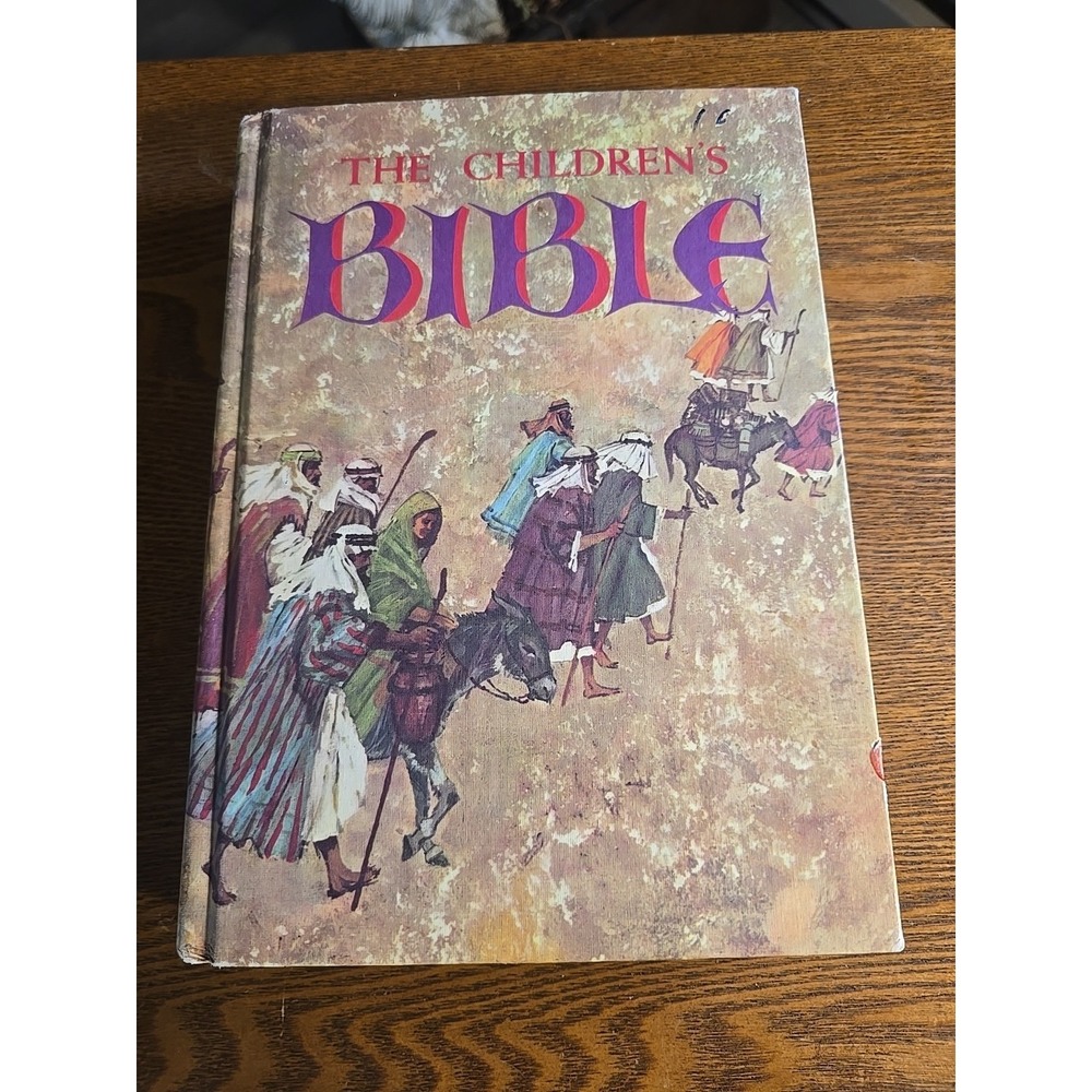 The Children's Bible Golden Press Illustrated‎ Stories Vtg 1965 Hardcover Used